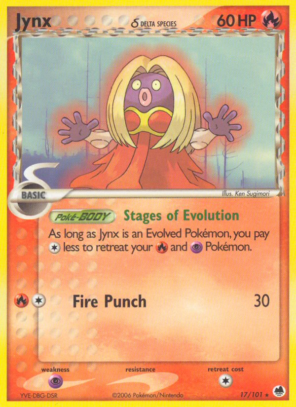 Jynx δ 017/101 Rare