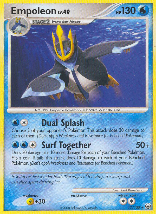 Empoleon 017/100 Rare