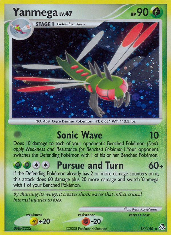 Yanmega 017/146 Rare Holo
