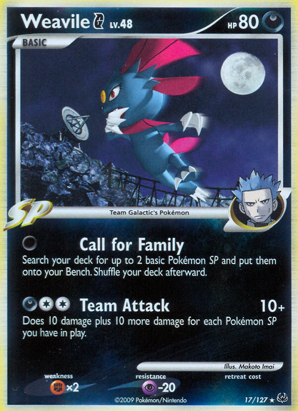 Weavile G 017/133 Rare Holo