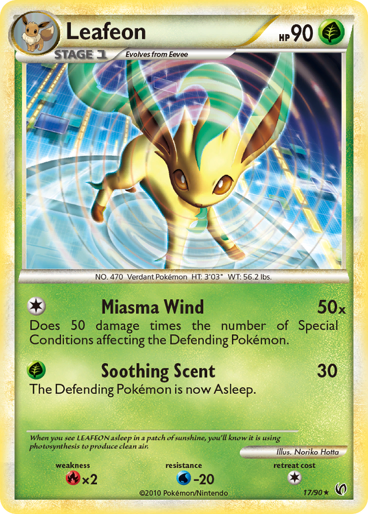 Leafeon 017/91 Rare