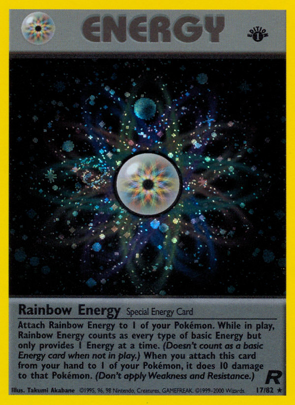 Rainbow Energy 017/83 Rare Holo