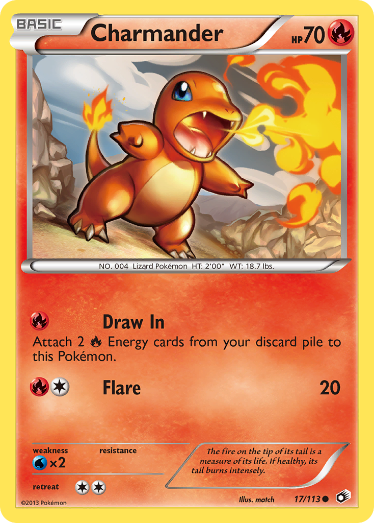 Charmander 017/140 Common
