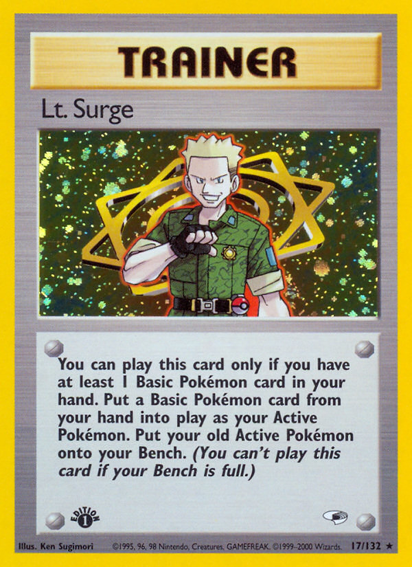 Lt. Surge 017/132 Rare Holo
