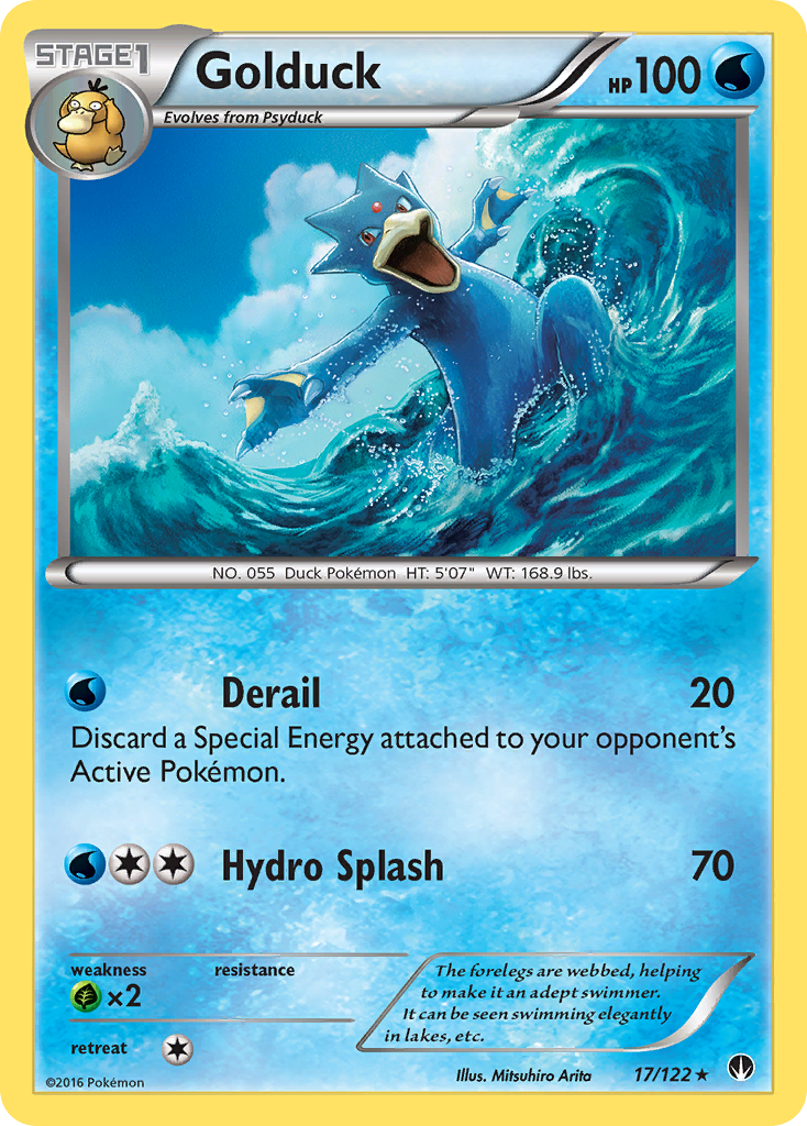 Golduck 017/126 Rare