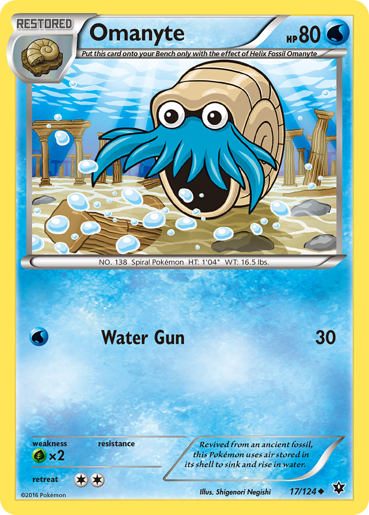 Omanyte 017/129 Uncommon