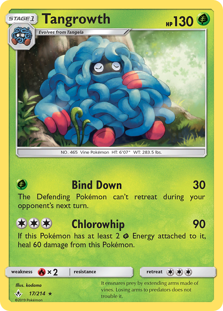 Tangrowth 017/234 Rare