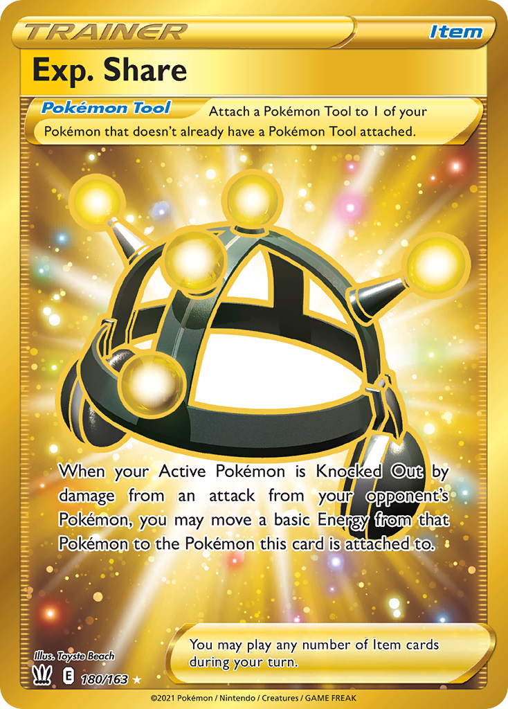 Exp. Share 180/183 Rare Secret