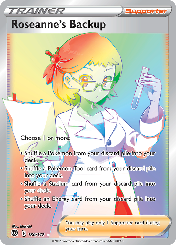 Roseanne's Backup 180/186 Rare Rainbow