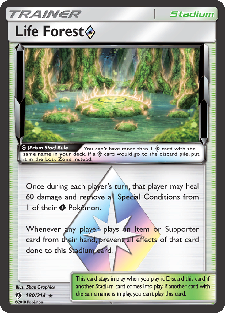 Life Forest ◇ 180/240 Rare Prism Star