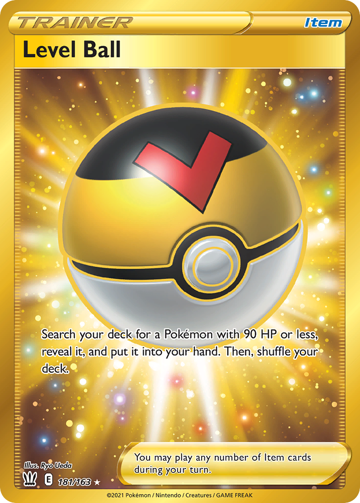 Level Ball 181/183 Rare Secret