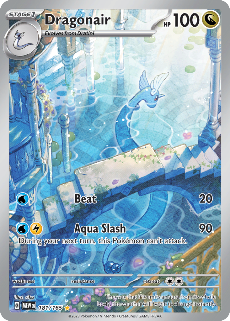 Dragonair 181/207 Illustration Rare