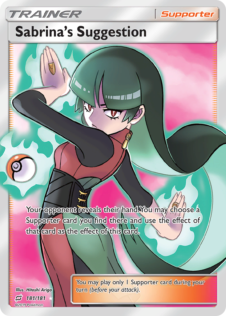 Sabrina's Suggestion 181/198 Rare Ultra