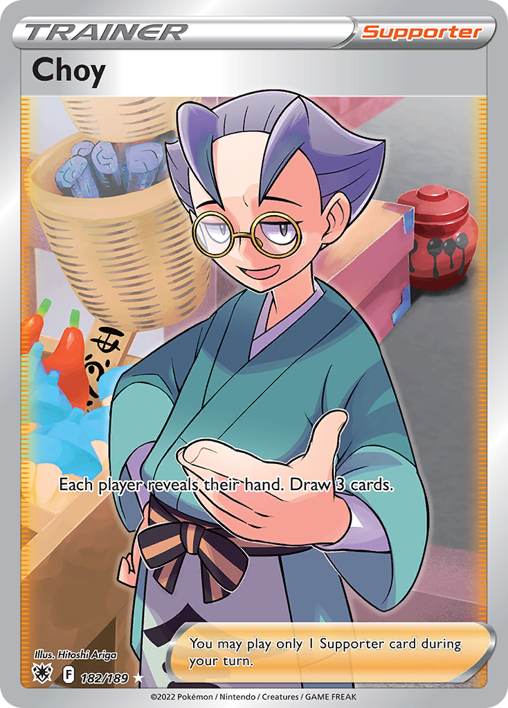 Choy 182/216 Rare Ultra