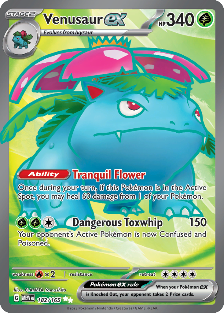 Venusaur ex 182/207 Ultra Rare
