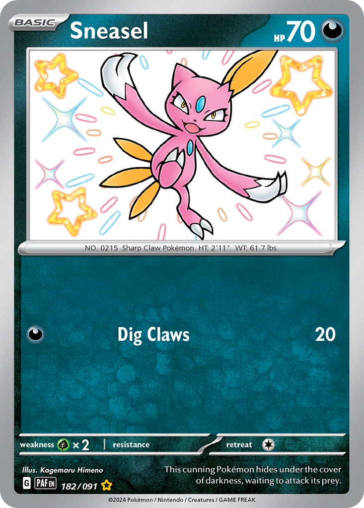 Sneasel 182/245 Shiny Rare