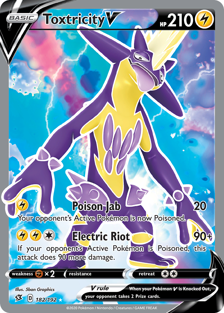Toxtricity V 182/209 Rare Ultra