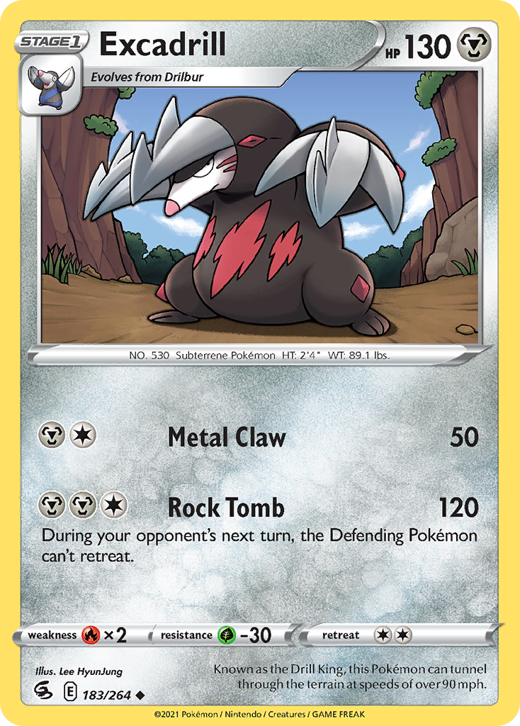 Excadrill 183/284 Uncommon