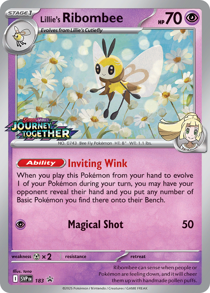 Lillie's Ribombee 183/148 Promo