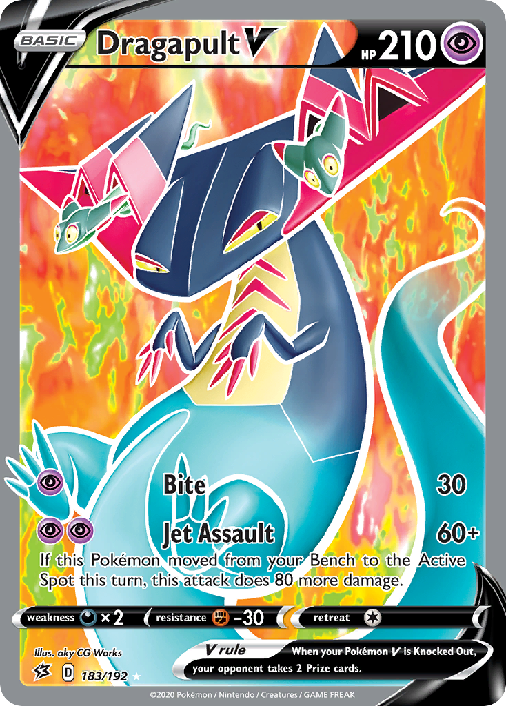 Dragapult V 183/209 Rare Ultra