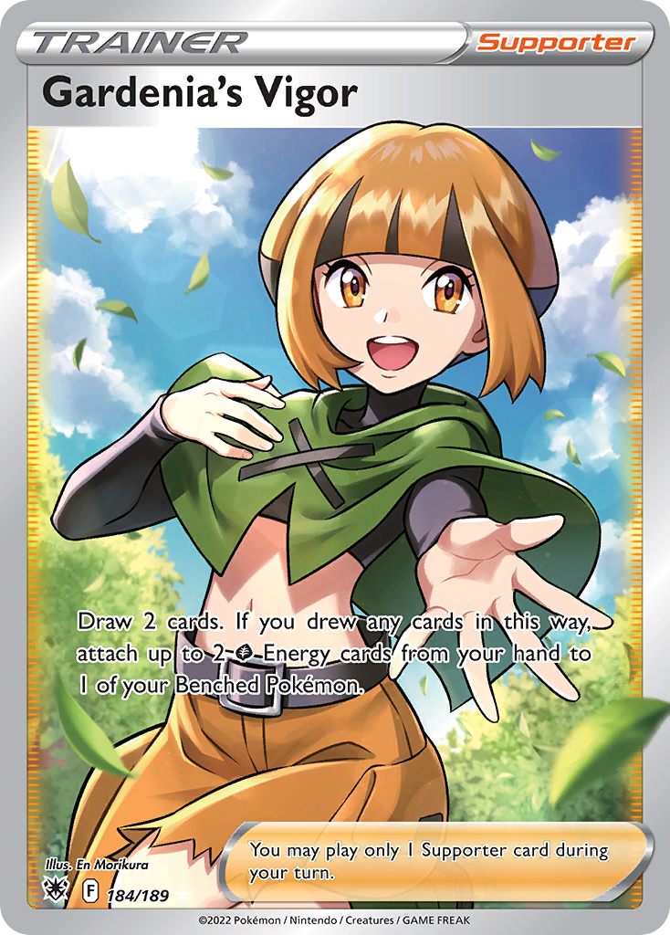 Gardenia's Vigor 184/216 Rare Ultra