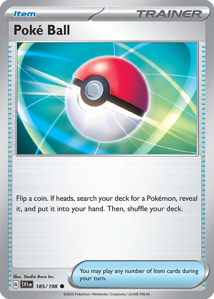 Poké Ball 185/258 Common