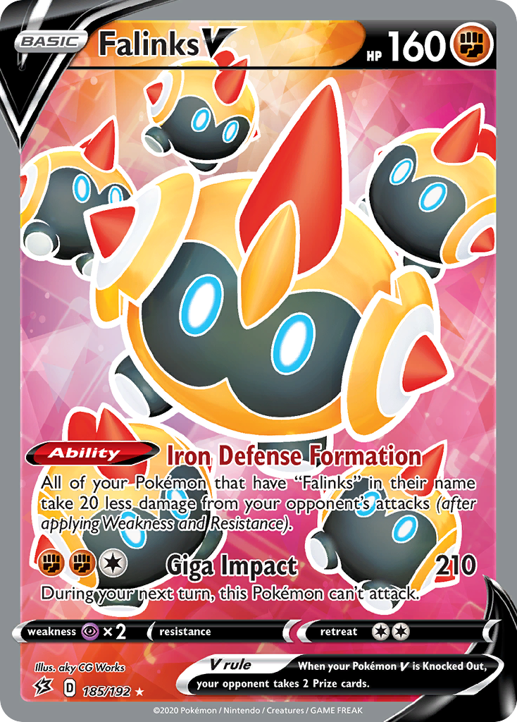 Falinks V 185/209 Rare Ultra