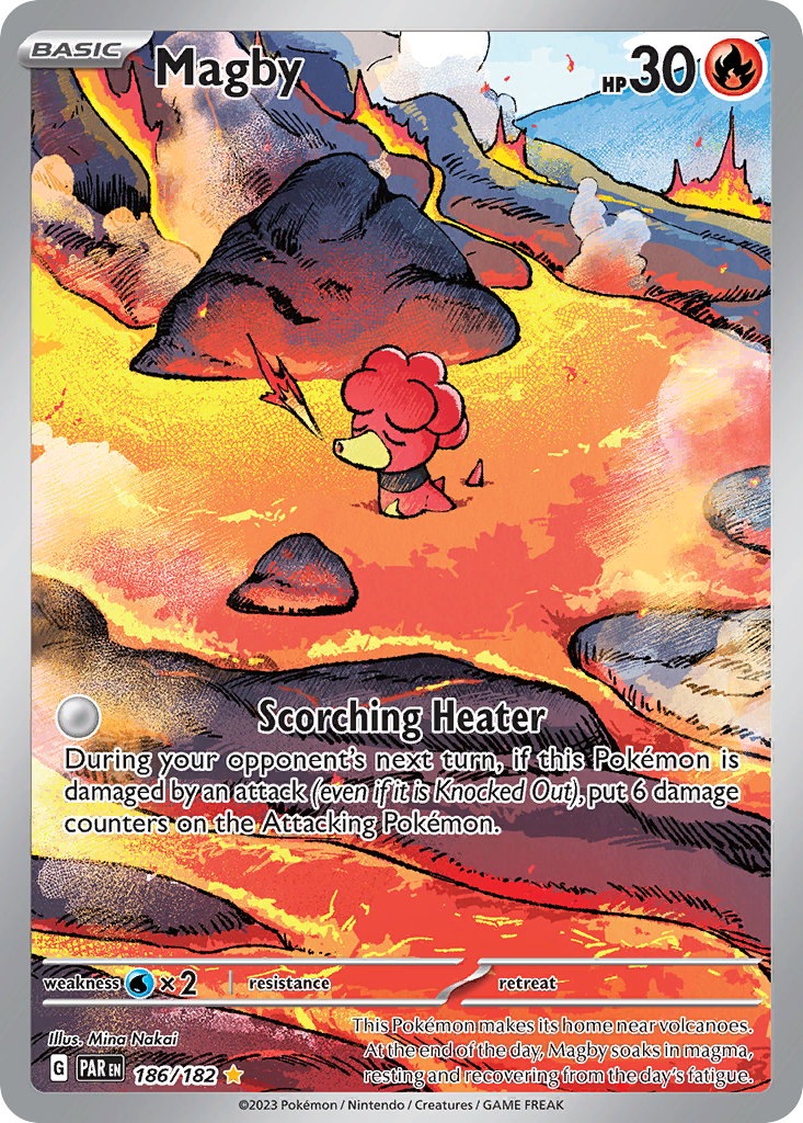 Magby 186/266 Illustration Rare