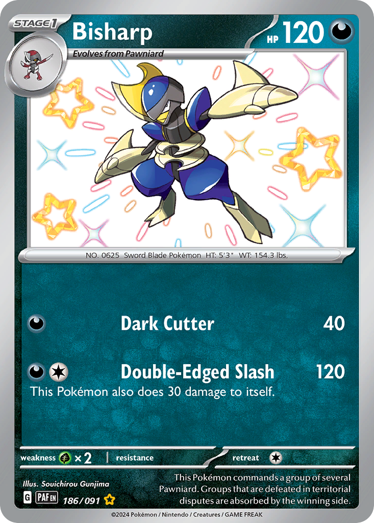 Bisharp 186/245 Shiny Rare