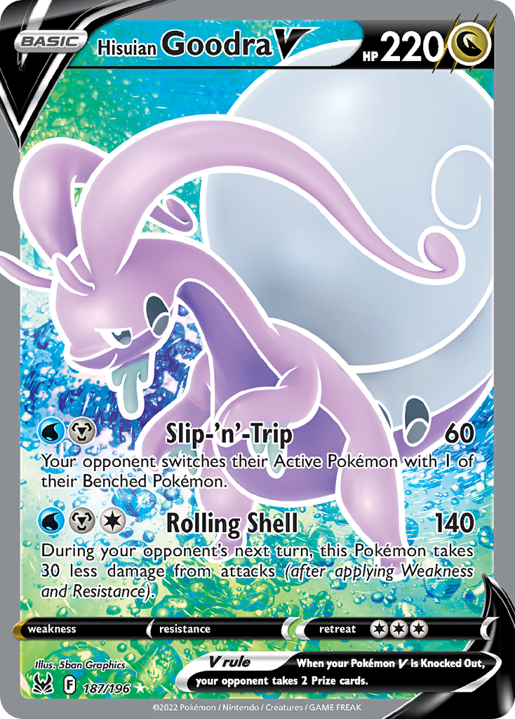 Hisuian Goodra V 187/217 Rare Ultra