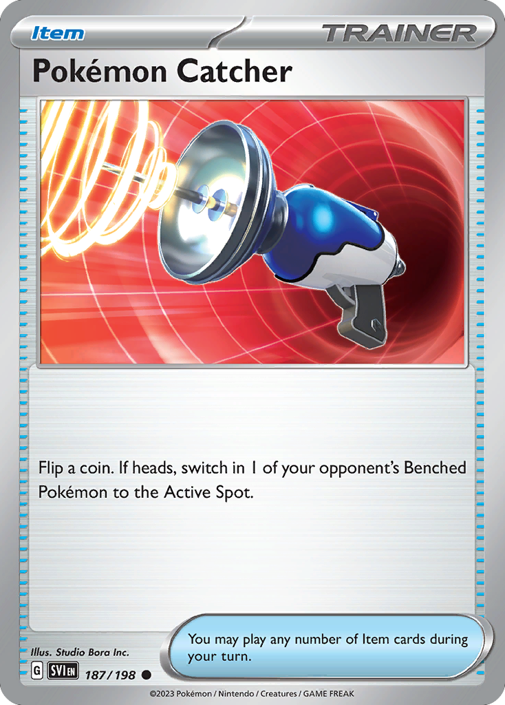 Pokémon Catcher 187/258 Common