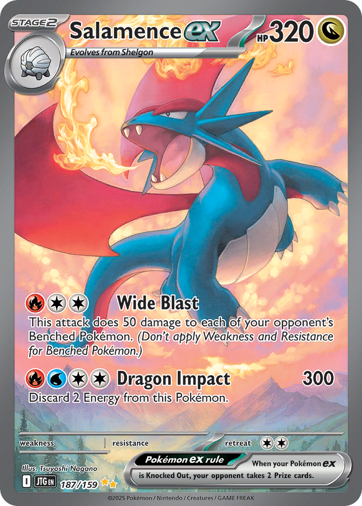 Salamence ex 187/190 Special Illustration Rare
