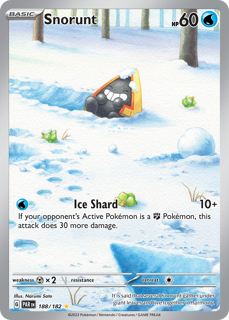 Snorunt 188/266 Illustration Rare