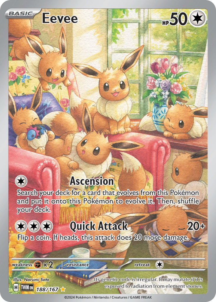 Eevee 188/226 Illustration Rare