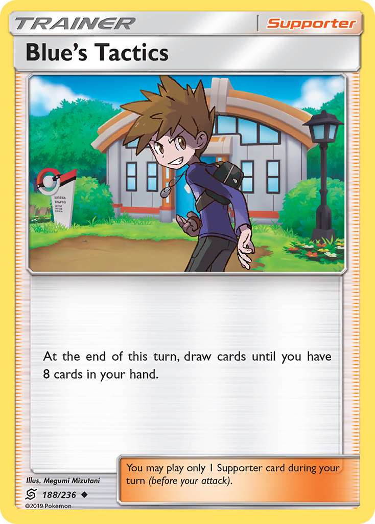 Blue's Tactics 188/260 Uncommon