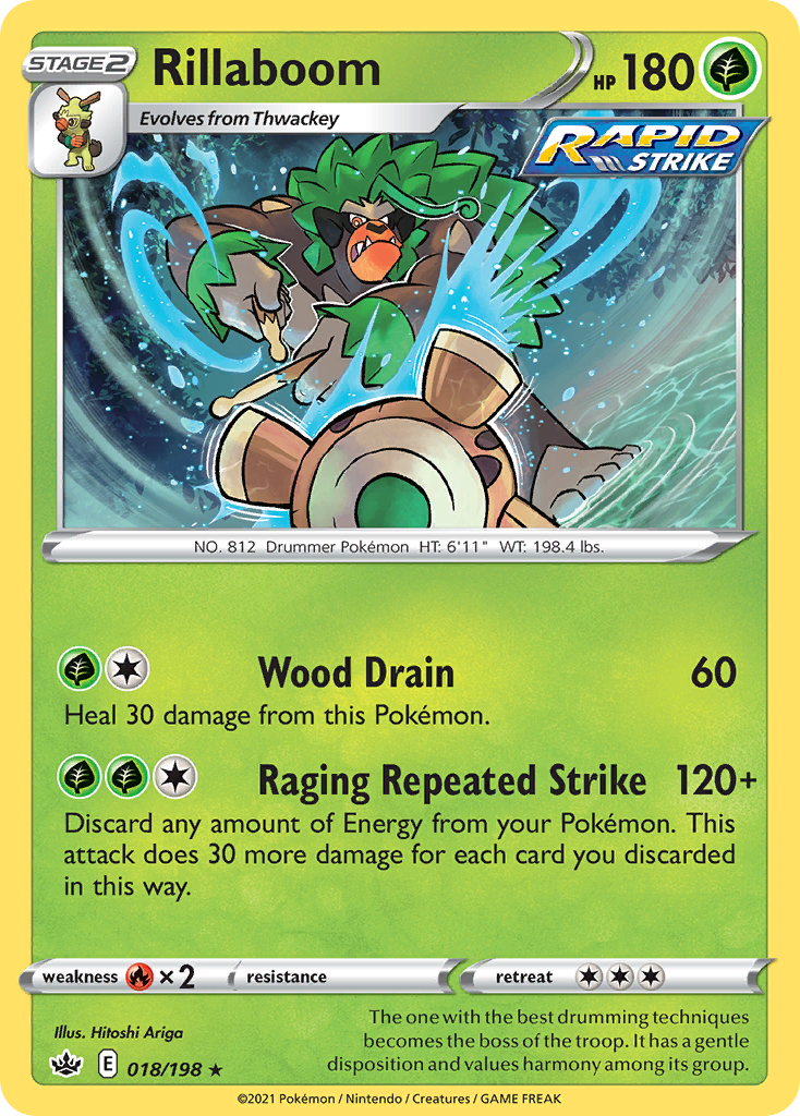 Rillaboom 018/233 Rare Holo