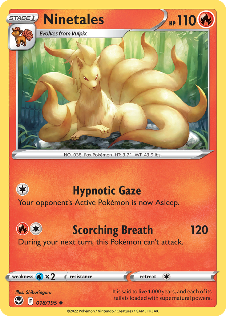Ninetales 018/215 Uncommon