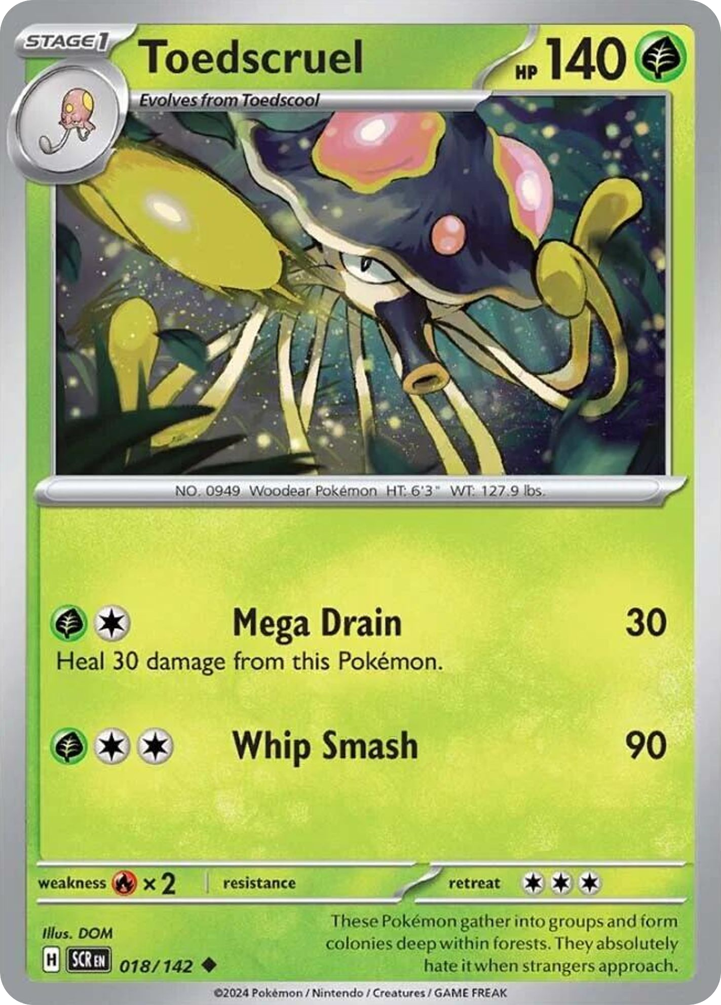 Toedscruel 018/175 Uncommon