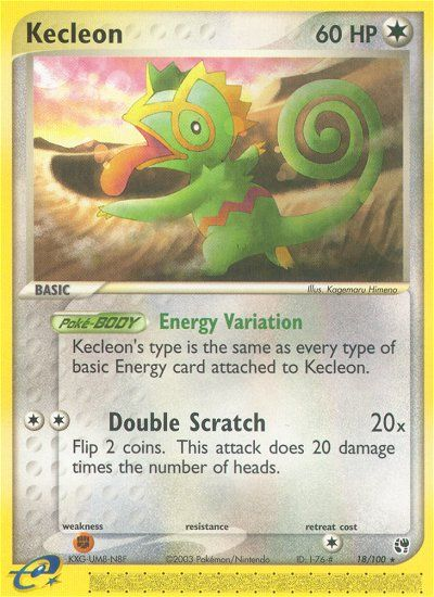 Kecleon 018/100 Rare