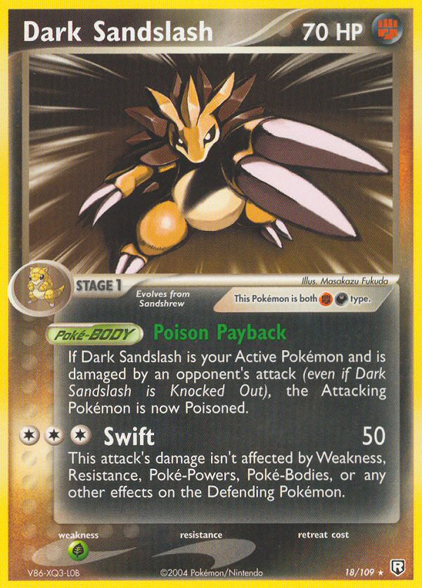 Dark Sandslash 018/111 Rare