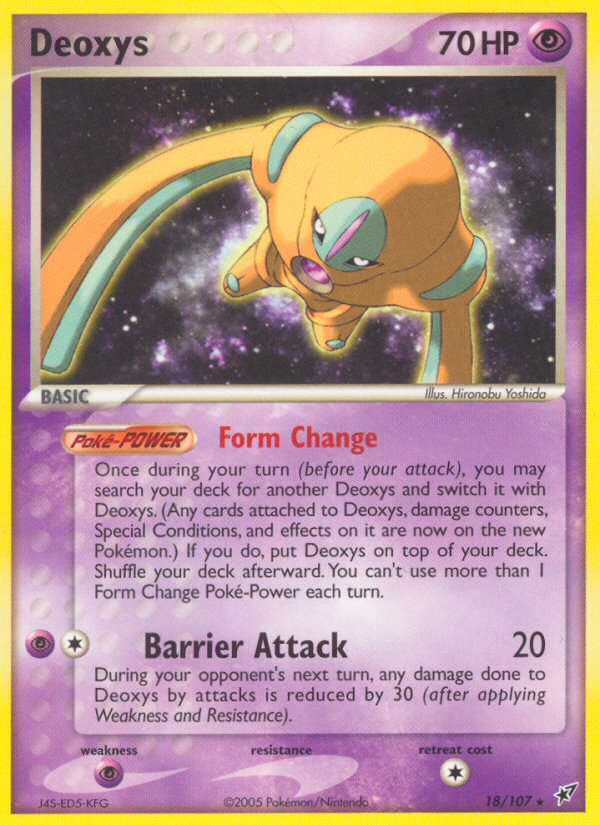 Deoxys 018/108 Rare