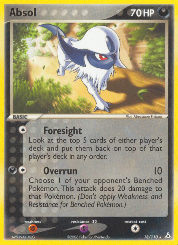 Absol 018/111 Rare
