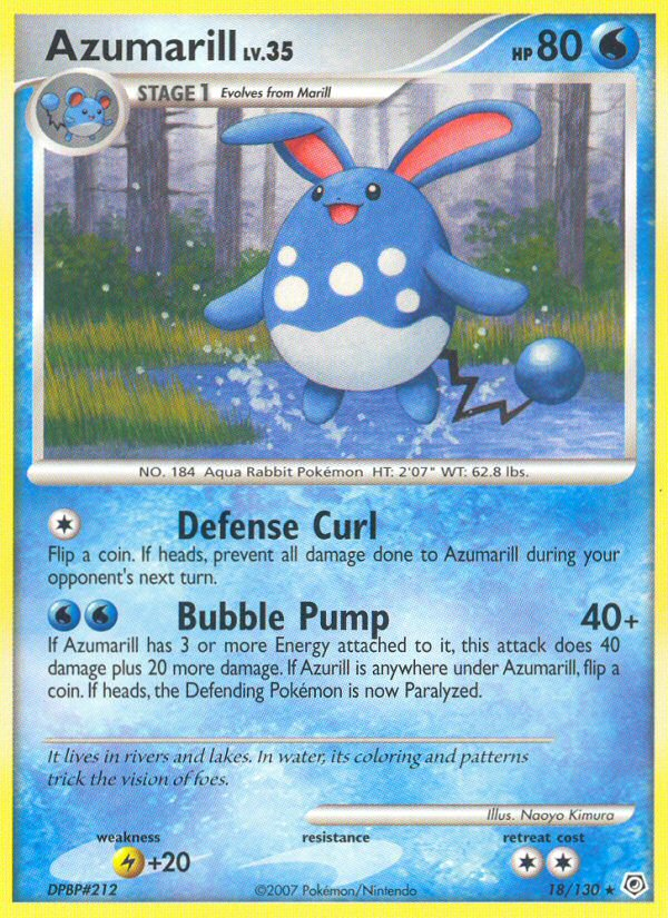 Azumarill 018/130 Rare