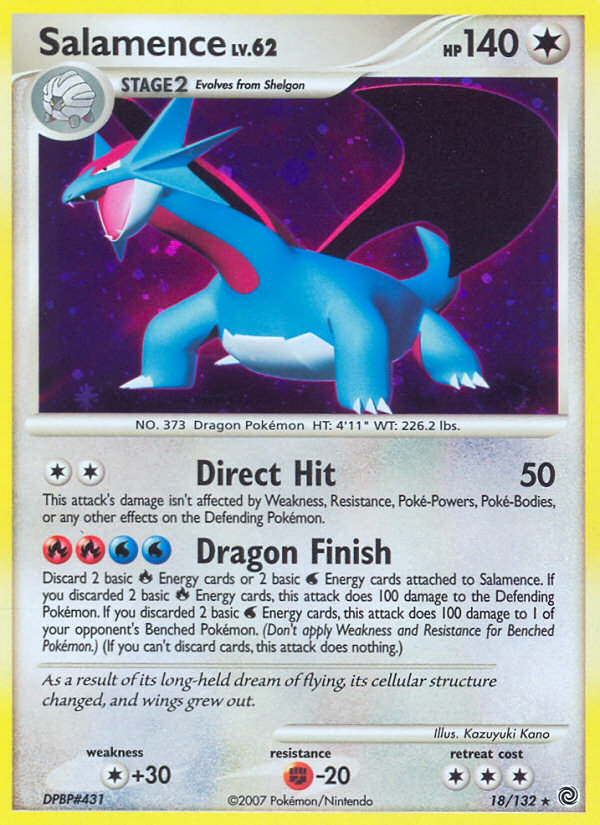Salamence 018/132 Rare Holo