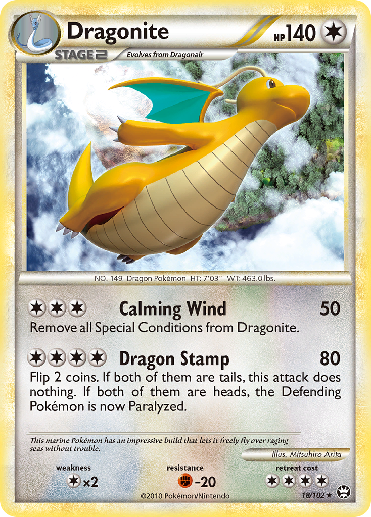 Dragonite 018/103 Rare