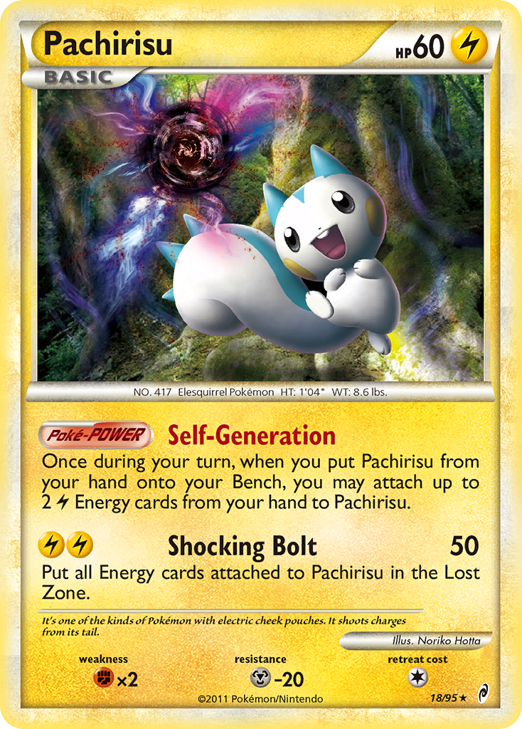 Pachirisu 018/106 Rare Holo