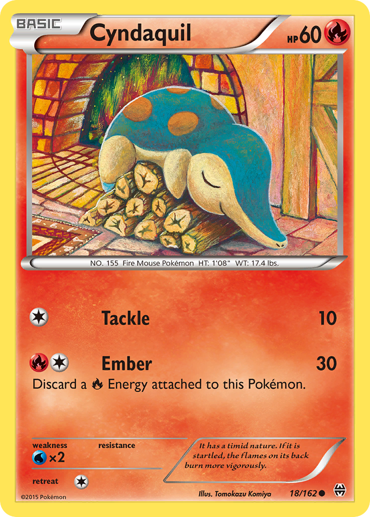 Cyndaquil 018/165 Common