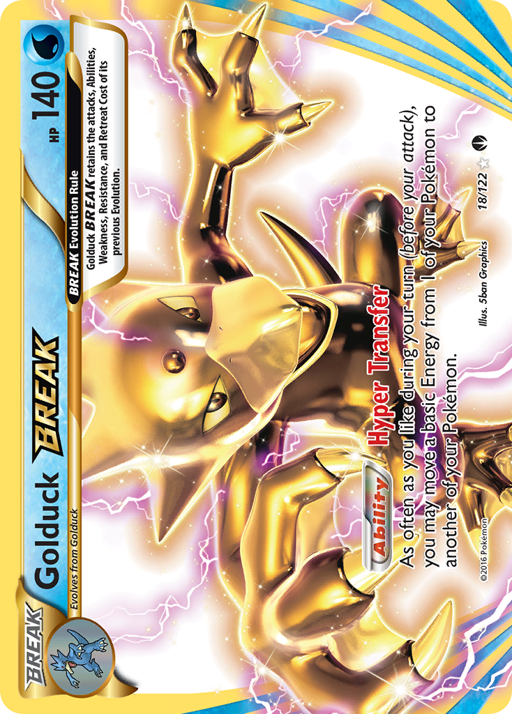 Golduck BREAK 018/126 Rare BREAK