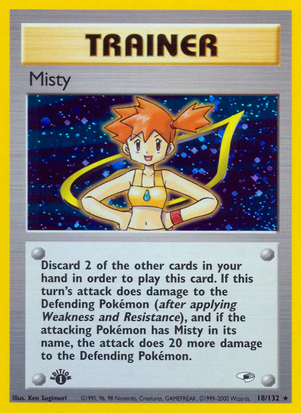 Misty 018/132 Rare Holo
