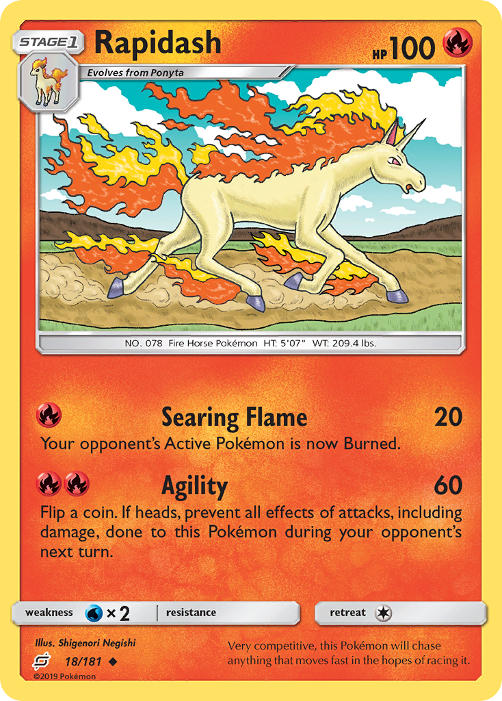 Rapidash 018/198 Uncommon